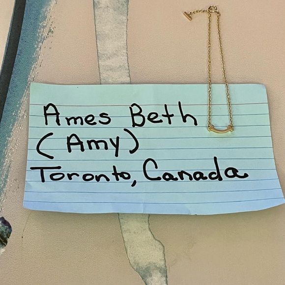 Authentic Tiffany & Co Gold Mini Smile Bracelet - Picture 7 of 7